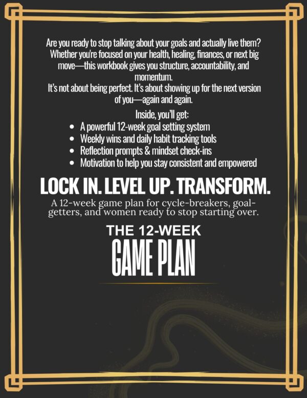 The 12 Week Game Plan – Paperback Edition - Image 3