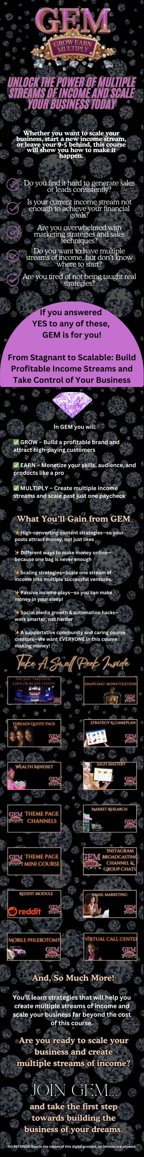 GEM COURSE & COMMUNITY - Image 3