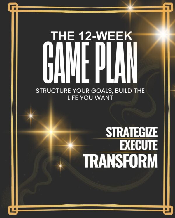 The 12 Week Game Plan – Paperback Edition